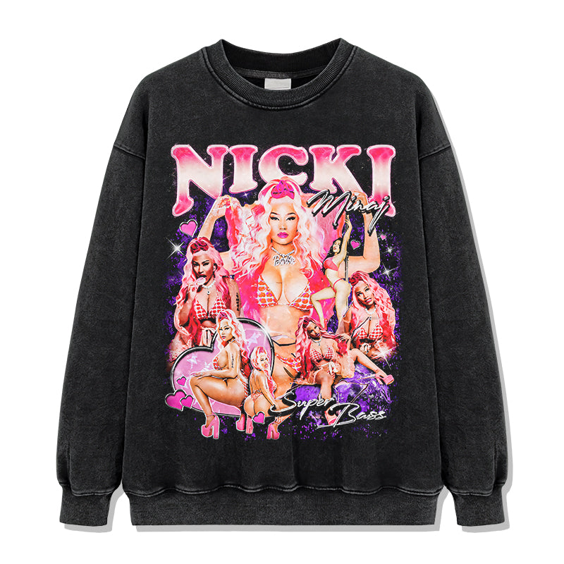 SUPER BASS By Nicki Minaj Sweatshirt T-Shirts, Hoodie | CoreVibeTees.com (Image 2)