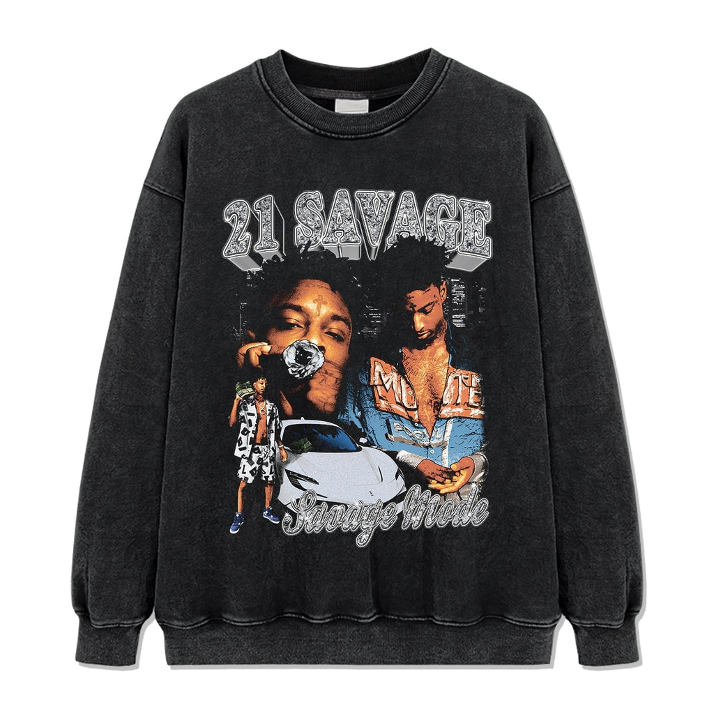 Sausage Made By 21 Savage Sweatshirt T-Shirts, Hoodie | CoreVibeTees.com (Image 2)