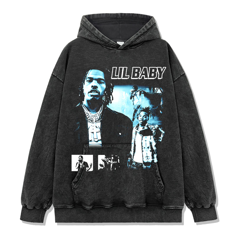 Lil Baby Hoodie Style002 T-Shirts, Sweatshirt | CoreVibeTees.com (Image 2)