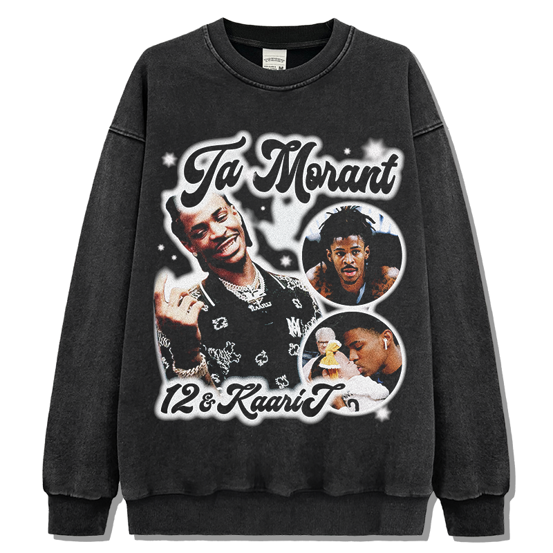 Ja Morant Sweatshirt NBA 2024 Style003 T-Shirts, Hoodie | CoreVibeTees.com (Image 3)