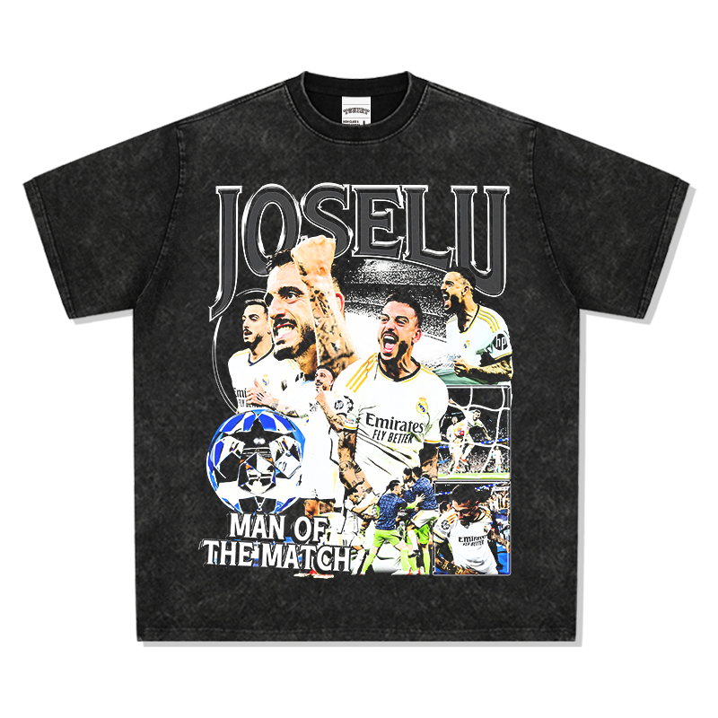 Joselu "Man Of The Match"TEE Hoodie, Sweatshirt | CoreVibeTees.com (Image 3)