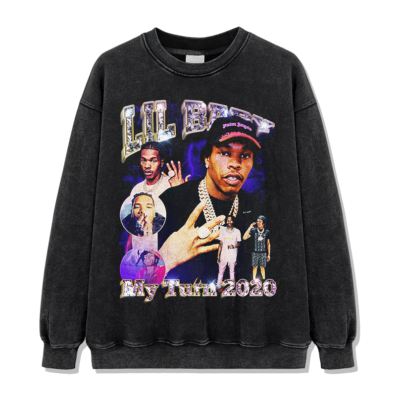 My Turn 2020 By Lil Baby Sweatshirt T-Shirts, Hoodie | CoreVibeTees.com (Image 2)