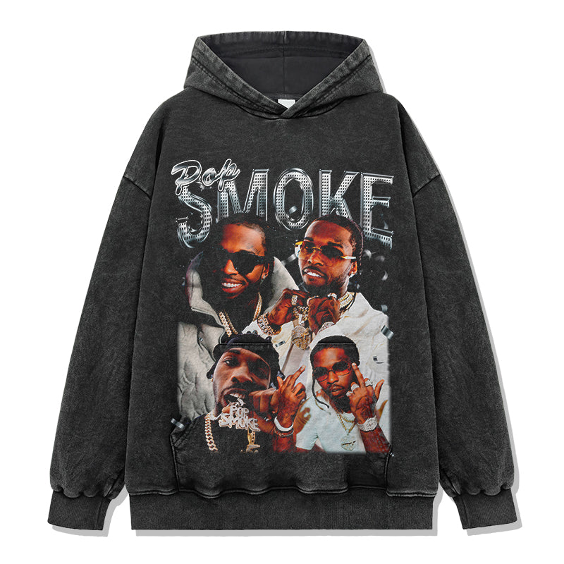 Pop Smoke Hoodie Style002 T-Shirts, Sweatshirt | CoreVibeTees.com (Image 2)