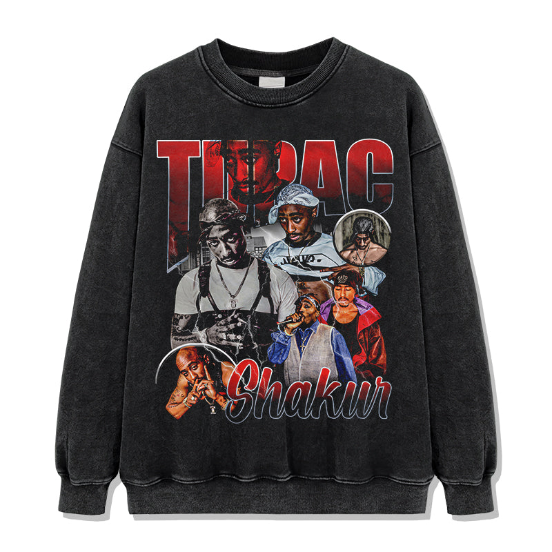 Tupac Shakur Sweatshirt Style014 T-Shirts, Hoodie | CoreVibeTees.com (Image 2)