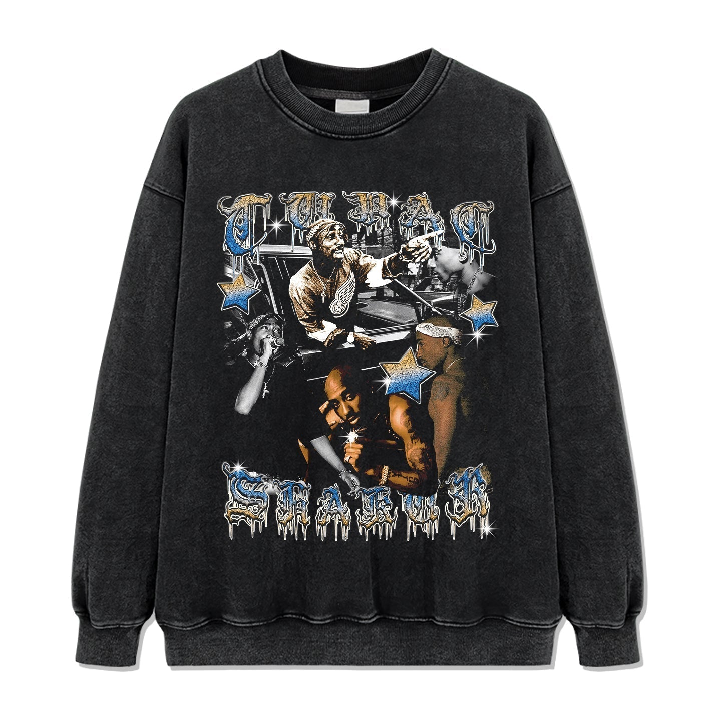 Tupac Shakur Sweatshirt Style004 T-Shirts, Hoodie | CoreVibeTees.com (Image 2)