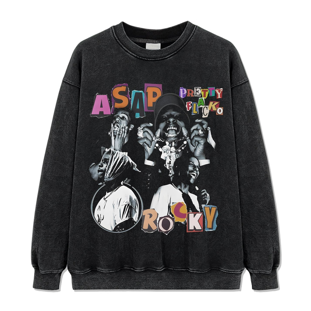 Pretty Flacko By Asap Rocky Sweatshirt T-Shirts, Hoodie | CoreVibeTees.com (Image 2)