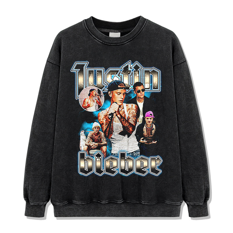 Justin Bieber Sweatshirt Style002 T-Shirts, Hoodie | CoreVibeTees.com (Image 2)