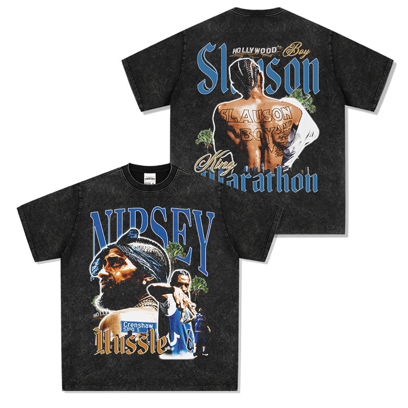 Slauson Boy By Nipsey Hussle TEE Hoodie, Sweatshirt | CoreVibeTees.com (Image 1)