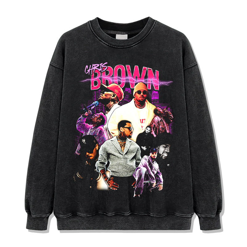 Chris Brown Sweatshirt Style007 T-Shirts, Hoodie | CoreVibeTees.com (Image 2)