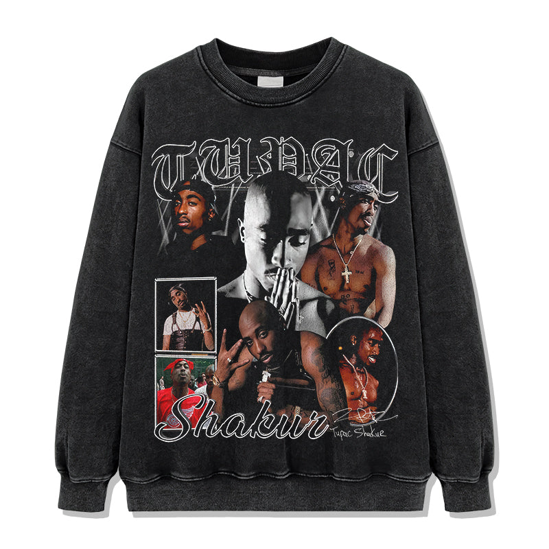 Tupac Shakur Sweatshirt Style029 T-Shirts, Hoodie | CoreVibeTees.com (Image 2)