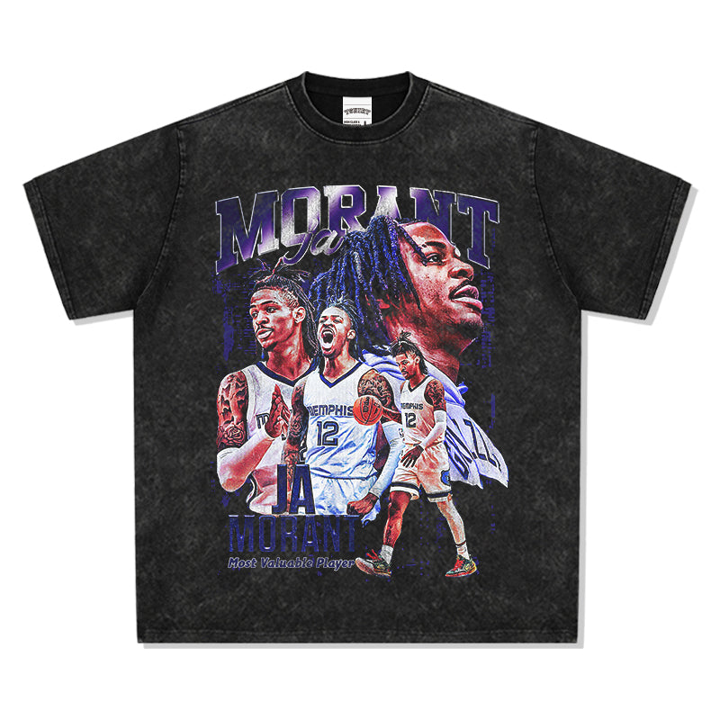 Ja Morant TEE NBA Style006 Hoodie, Sweatshirt | CoreVibeTees.com (Image 3)