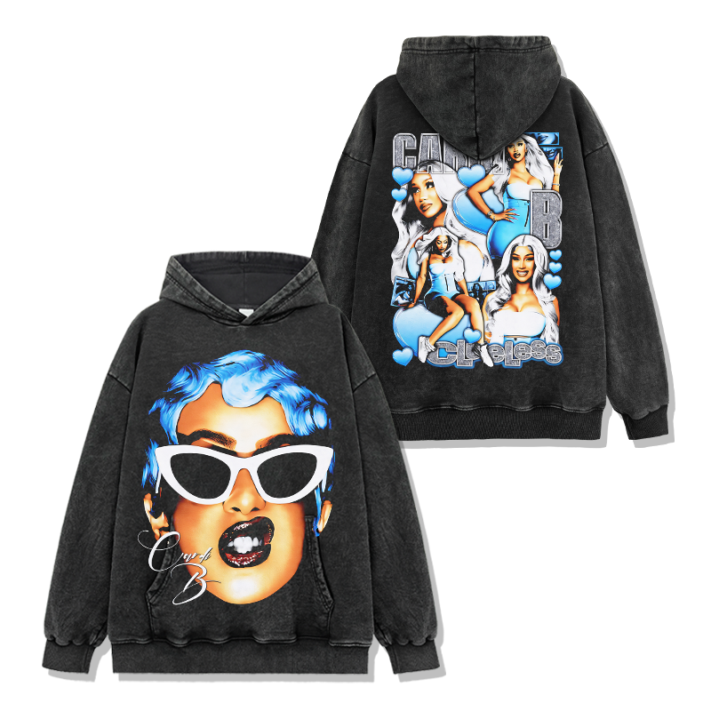 Cardi B Signature HOODIE T-Shirts, Sweatshirt | CoreVibeTees.com (Image 3)