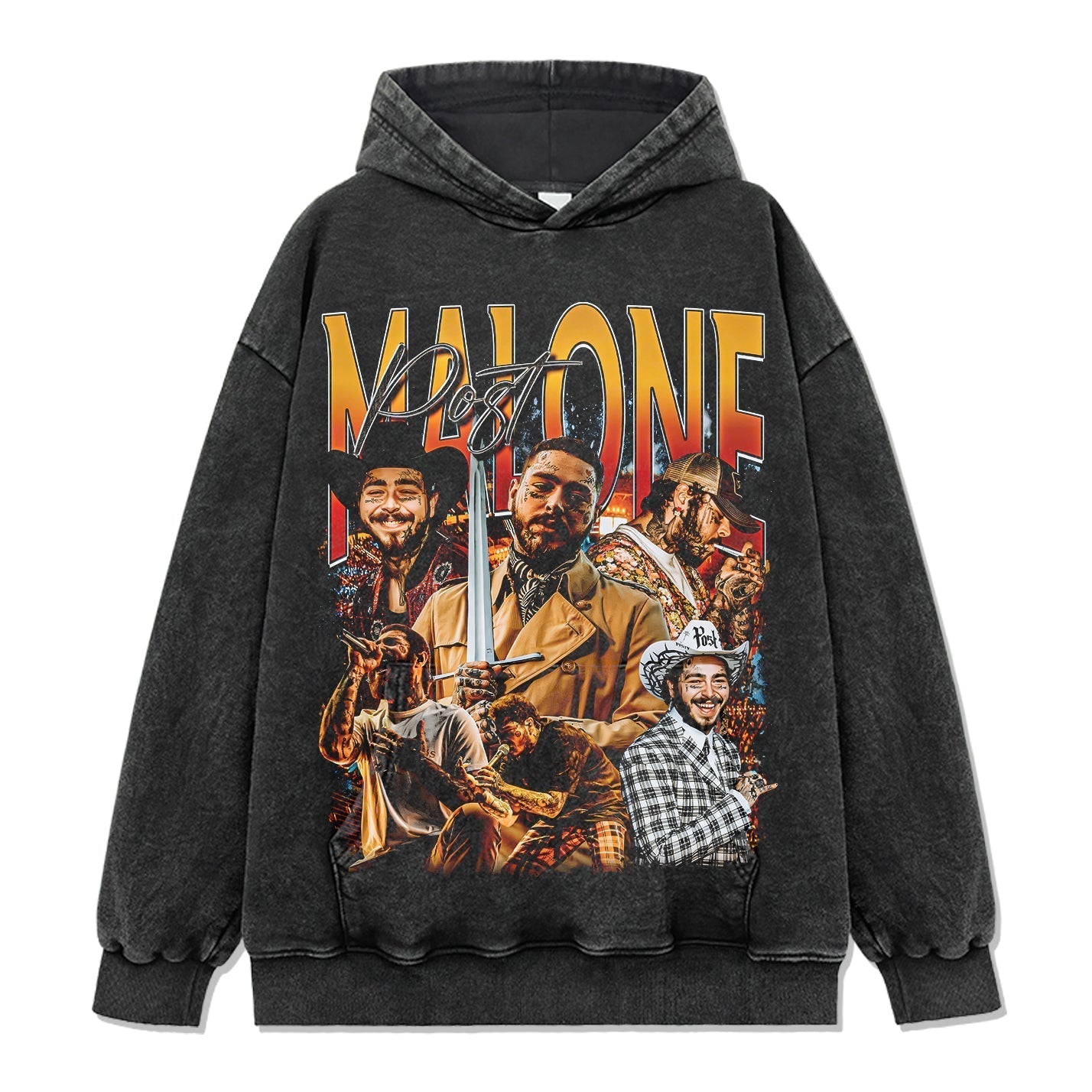 Post Malone Hoodie Style001 T-Shirts, Sweatshirt | CoreVibeTees.com (Image 2)
