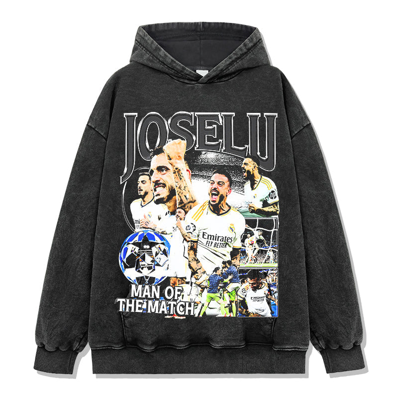 Joselu "Man Of The Match"Hoodie T-Shirts, Sweatshirt | CoreVibeTees.com (Image 2)