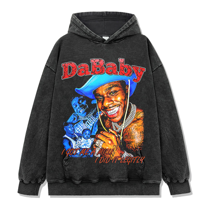 I Got A Milli I Did It Legitly By DaBaby Hoodie T-Shirts, Sweatshirt | CoreVibeTees.com (Image 2)