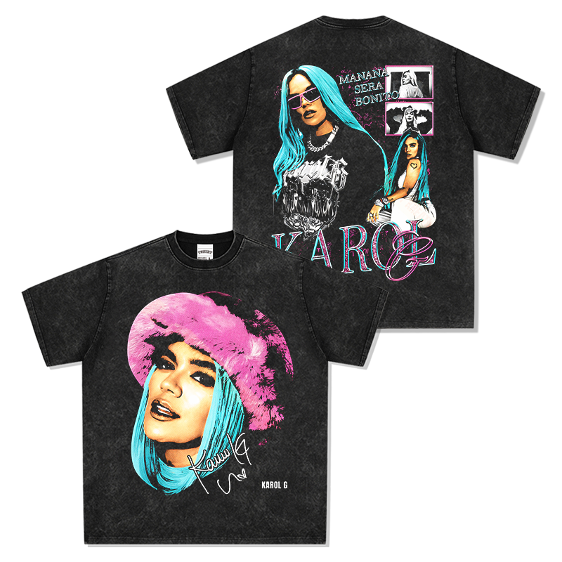 Karol G Signature TEE Hoodie, Sweatshirt | CoreVibeTees.com (Image 3)