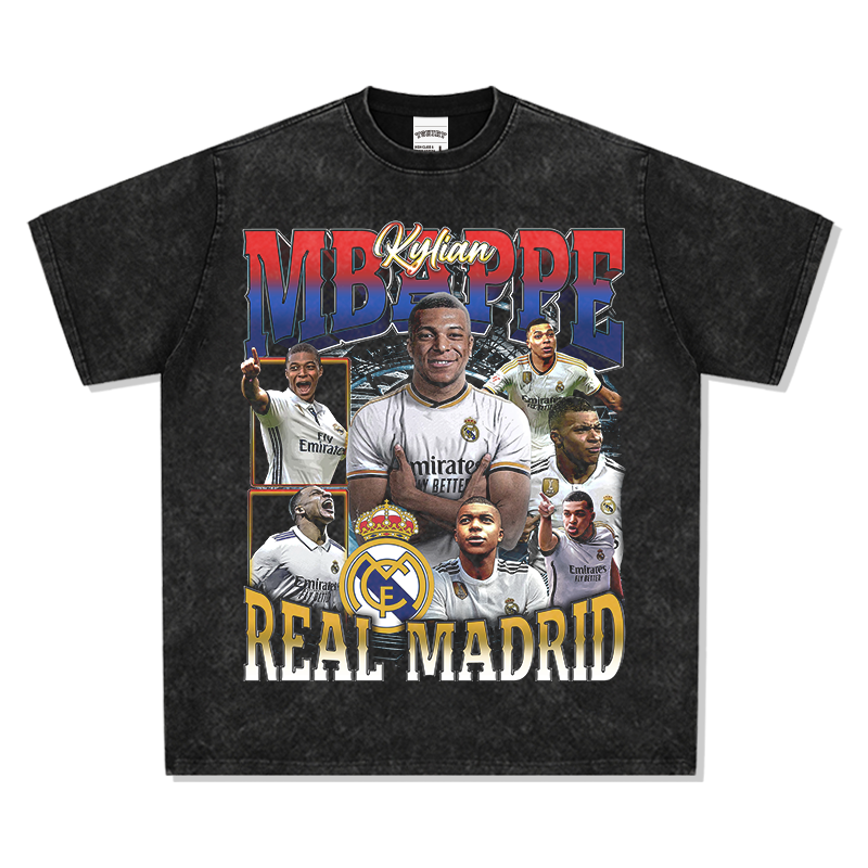 Kylian MbappÃ© "Real Madrid"TEE Hoodie, Sweatshirt | CoreVibeTees.com (Image 3)