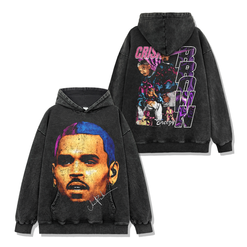 Chris Brown Signature HOODIE T-Shirts, Sweatshirt | CoreVibeTees.com (Image 2)