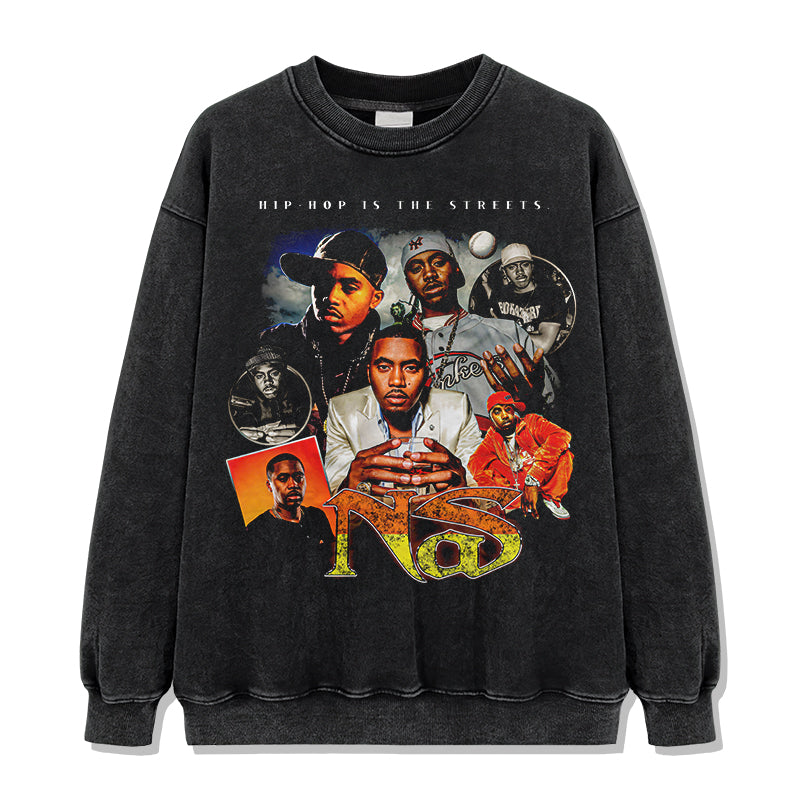 Nas Sweatshirt T-Shirts, Hoodie | CoreVibeTees.com (Image 2)