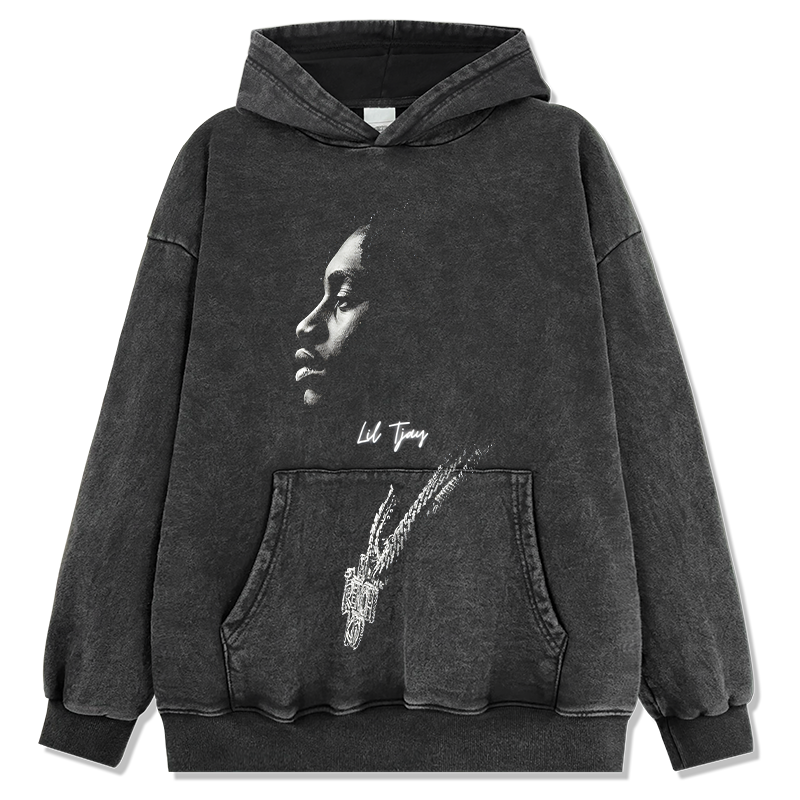 Lil Tjay Signature Hoodie Style001 T-Shirts, Sweatshirt | CoreVibeTees.com (Image 2)