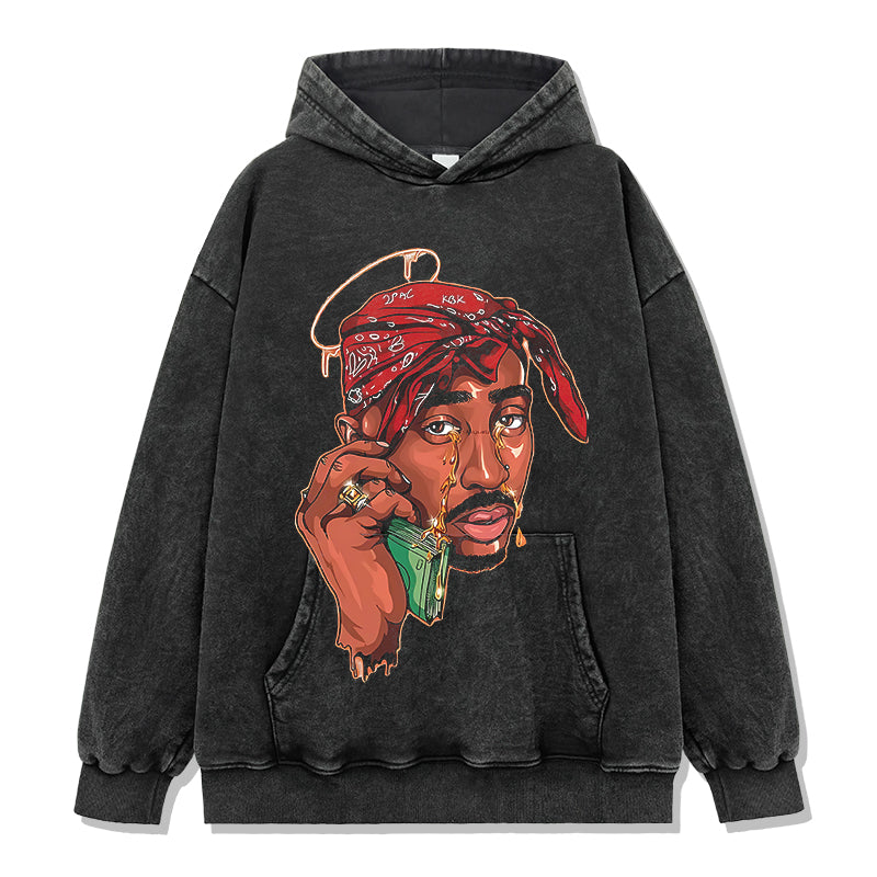 Tupac Shakur Hoodie Style017 T-Shirts, Sweatshirt | CoreVibeTees.com (Image 2)