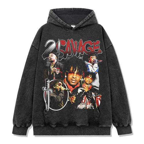 21 Savage Hoodie Style002 T-Shirts, Sweatshirt | CoreVibeTees.com (Image 2)