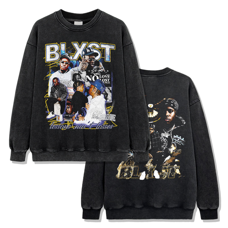 Lessons Ain't Losses By Blxst Sweatshirt T-Shirts, Hoodie | CoreVibeTees.com (Image 2)