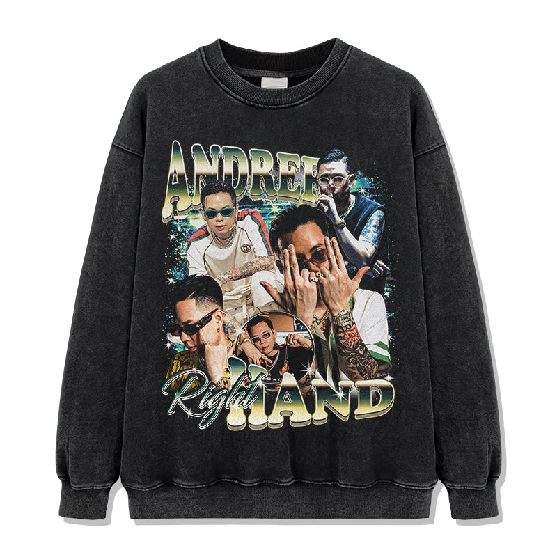 Andree Right Hand Sweatshirt T-Shirts, Hoodie | CoreVibeTees.com (Image 2)
