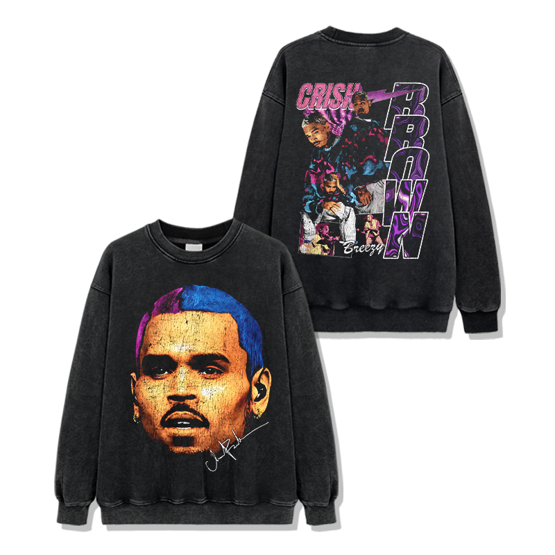 Chris Brown Signature Sweatshirt T-Shirts, Hoodie | CoreVibeTees.com (Image 2)
