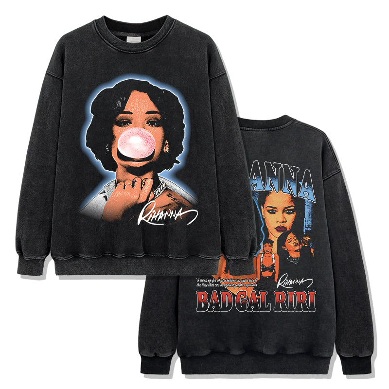Bad Gal Riri by Rihanna signature Sweatshirt T-Shirts, Hoodie | CoreVibeTees.com (Image 2)