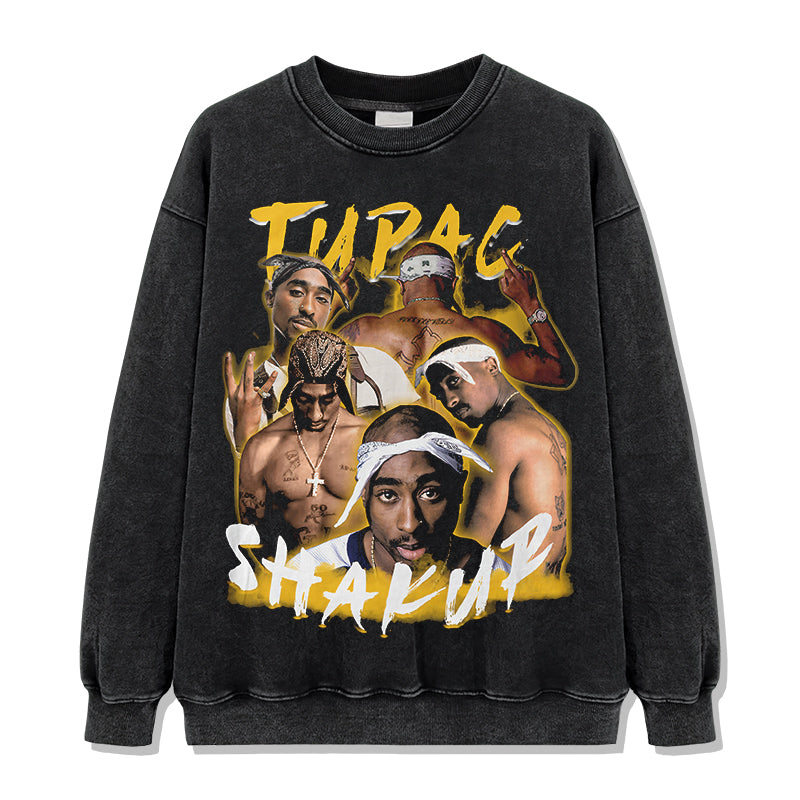 Tupac Shakur Sweatshirt Style011 T-Shirts, Hoodie | CoreVibeTees.com (Image 2)
