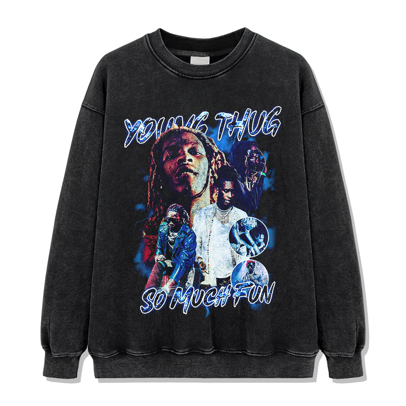 Young Thug Sweatshirt Style004 T-Shirts, Hoodie | CoreVibeTees.com (Image 2)