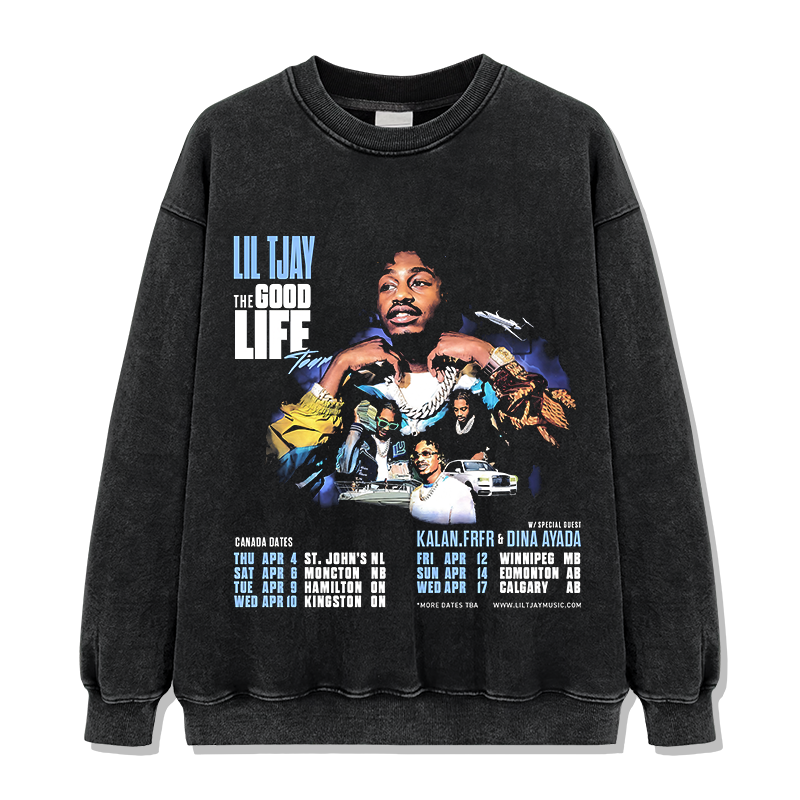 The Good Life By Lil Tjay Sweatshirt T-Shirts, Hoodie | CoreVibeTees.com (Image 2)