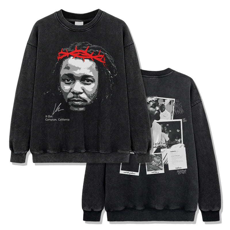King Kunta By Kendrick Lamar Signature Sweatshirt T-Shirts, Hoodie | CoreVibeTees.com (Image 2)