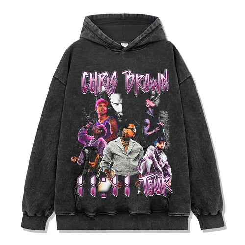 11:11 Tour By Chris Brown HOODIE T-Shirts, Sweatshirt | CoreVibeTees.com (Image 2)
