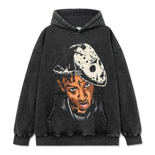 21 Savage Hoodie Style001 T-Shirts, Sweatshirt | CoreVibeTees.com (Image 2)