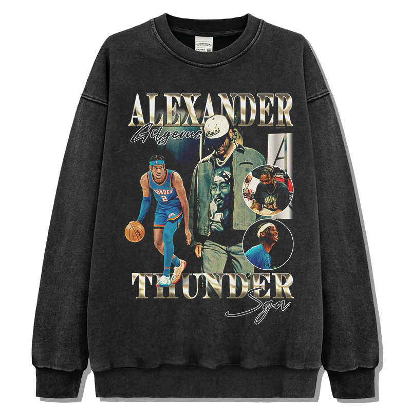 Shai Gilgeous Alexander Sweatshirt NBA T-Shirts, Hoodie | CoreVibeTees.com (Image 2)