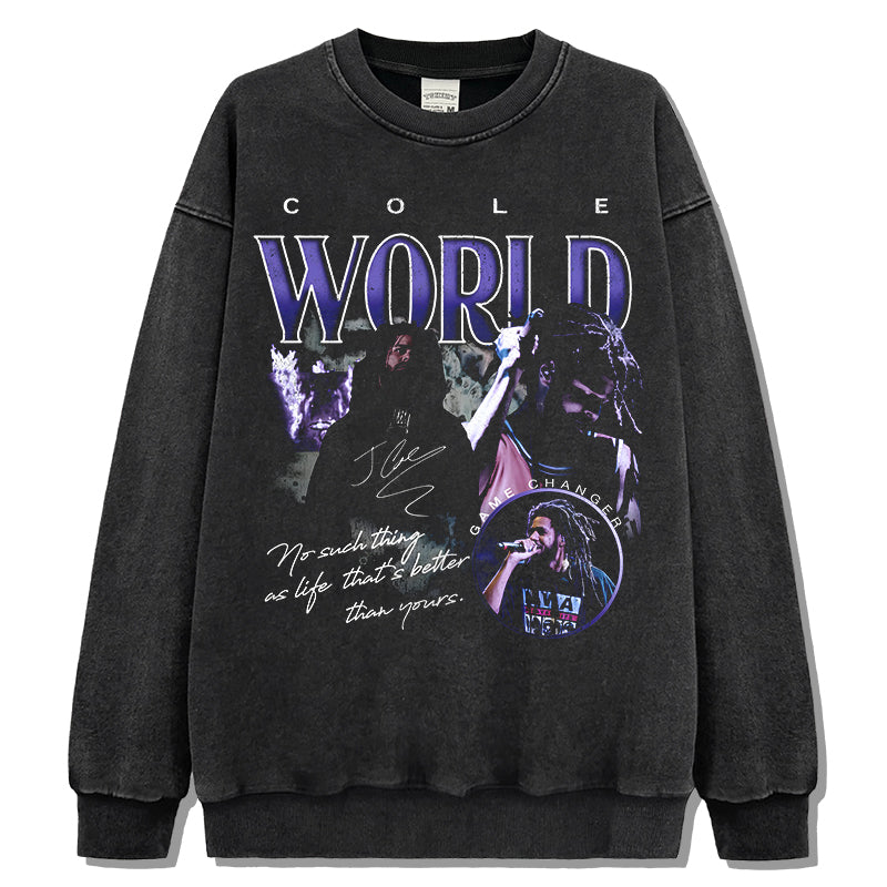 Cole World By J Cole Sweatshirt T-Shirts, Hoodie | CoreVibeTees.com (Image 2)