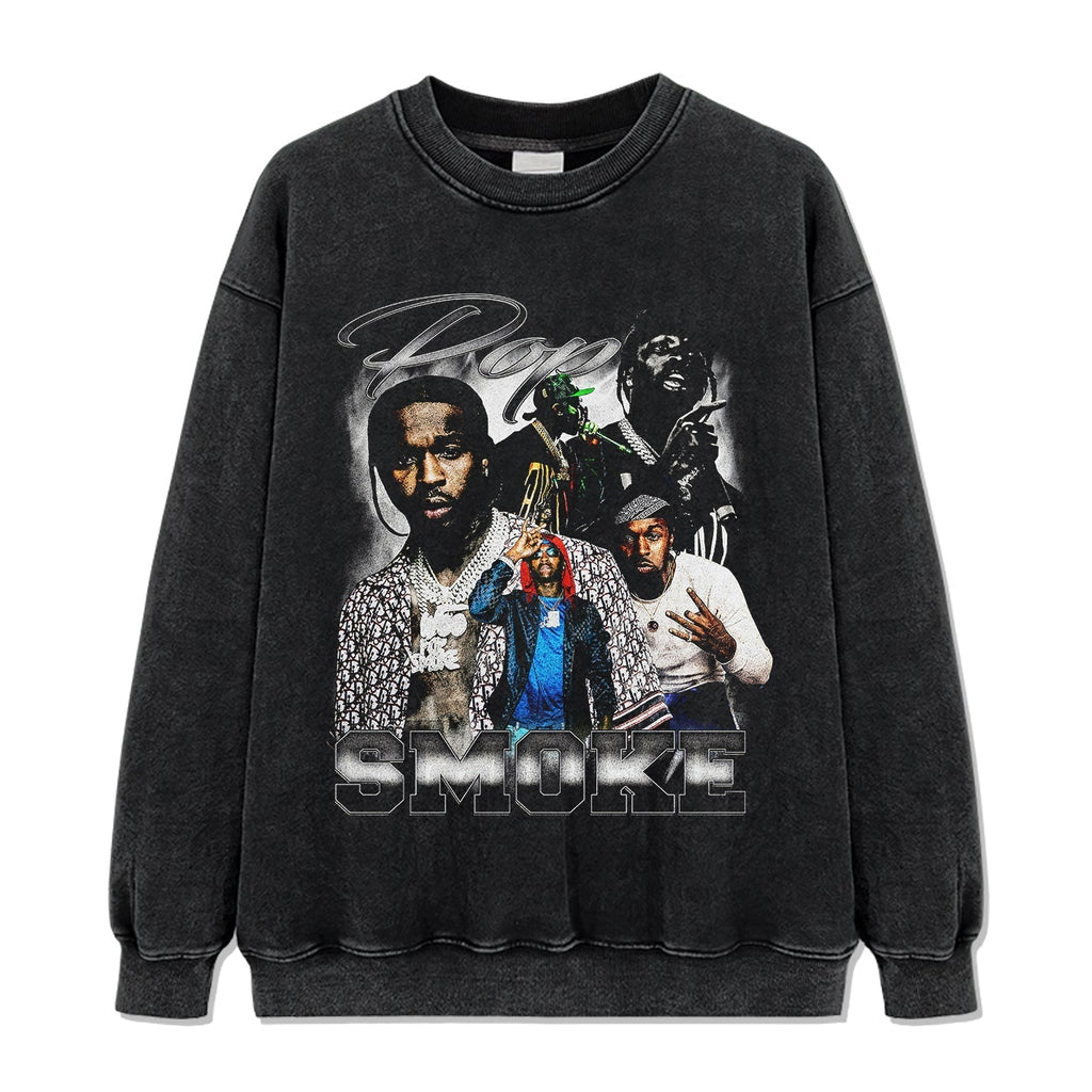 Pop Smoke Sweatshirt T-Shirts, Hoodie | CoreVibeTees.com (Image 2)