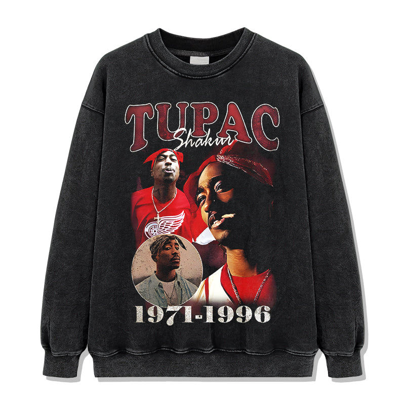 Tupac Shakur Sweatshirt Style028 T-Shirts, Hoodie | CoreVibeTees.com (Image 2)