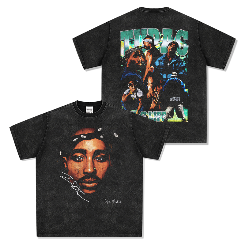 Tupac Shakur Signature TEE Hoodie, Sweatshirt | CoreVibeTees.com (Image 3)