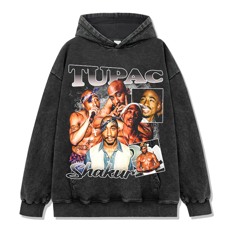 Tupac Shakur Hoodie Style013 T-Shirts, Sweatshirt | CoreVibeTees.com (Image 2)
