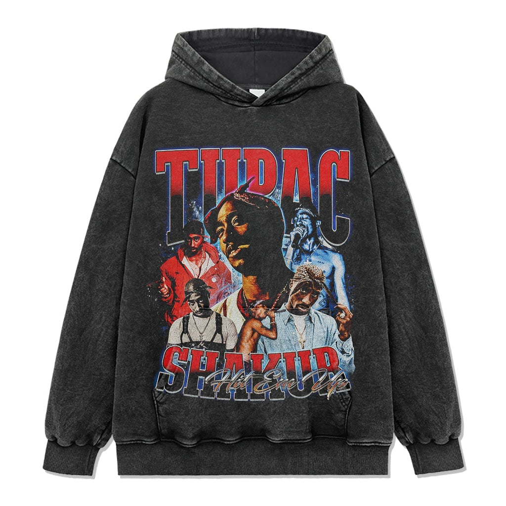 Hit Em Up By Tupac Shakur Hoodie T-Shirts, Sweatshirt | CoreVibeTees.com (Image 2)