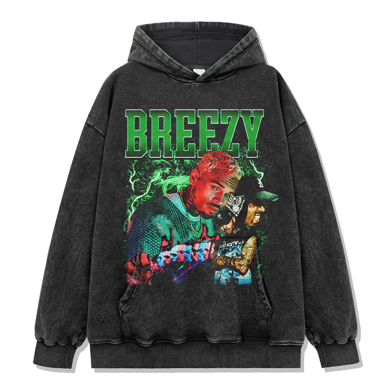 BREEZY By Chris Brown HOODIE T-Shirts, Sweatshirt | CoreVibeTees.com (Image 2)