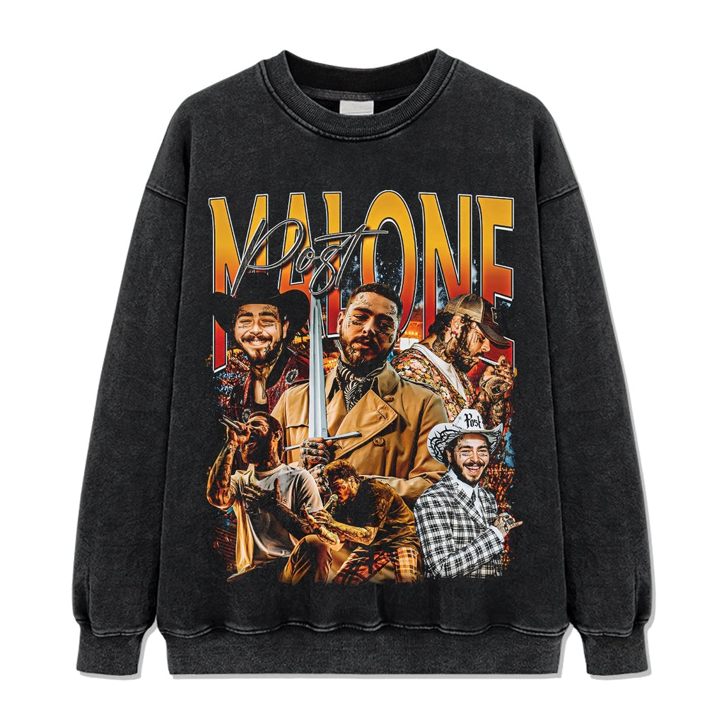 Post Malone Sweatshirt Style002 T-Shirts, Hoodie | CoreVibeTees.com (Image 2)