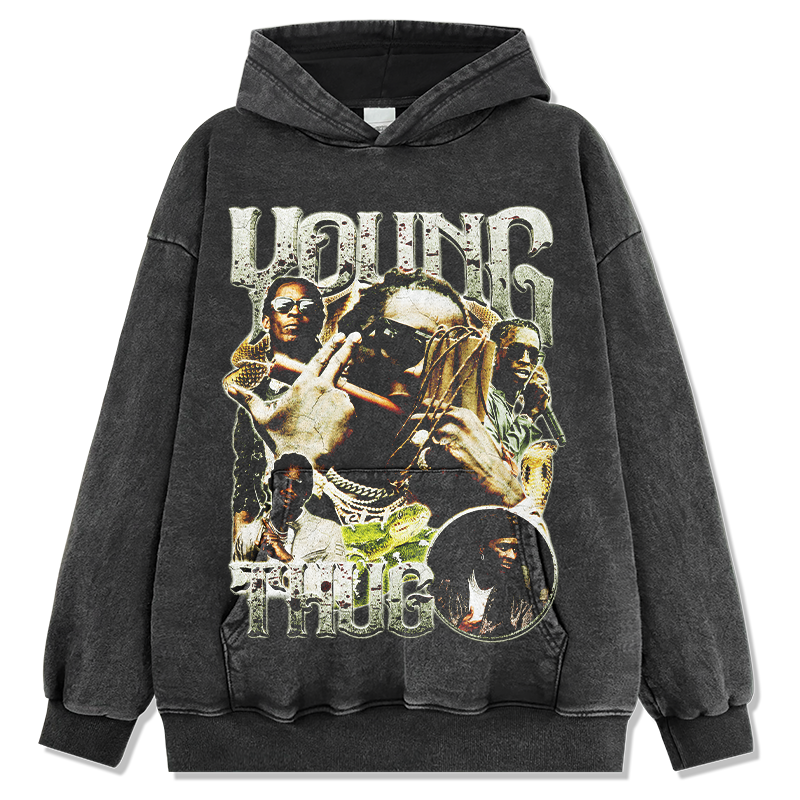 Young Thug Hoodie Style003 T-Shirts, Sweatshirt | CoreVibeTees.com (Image 2)