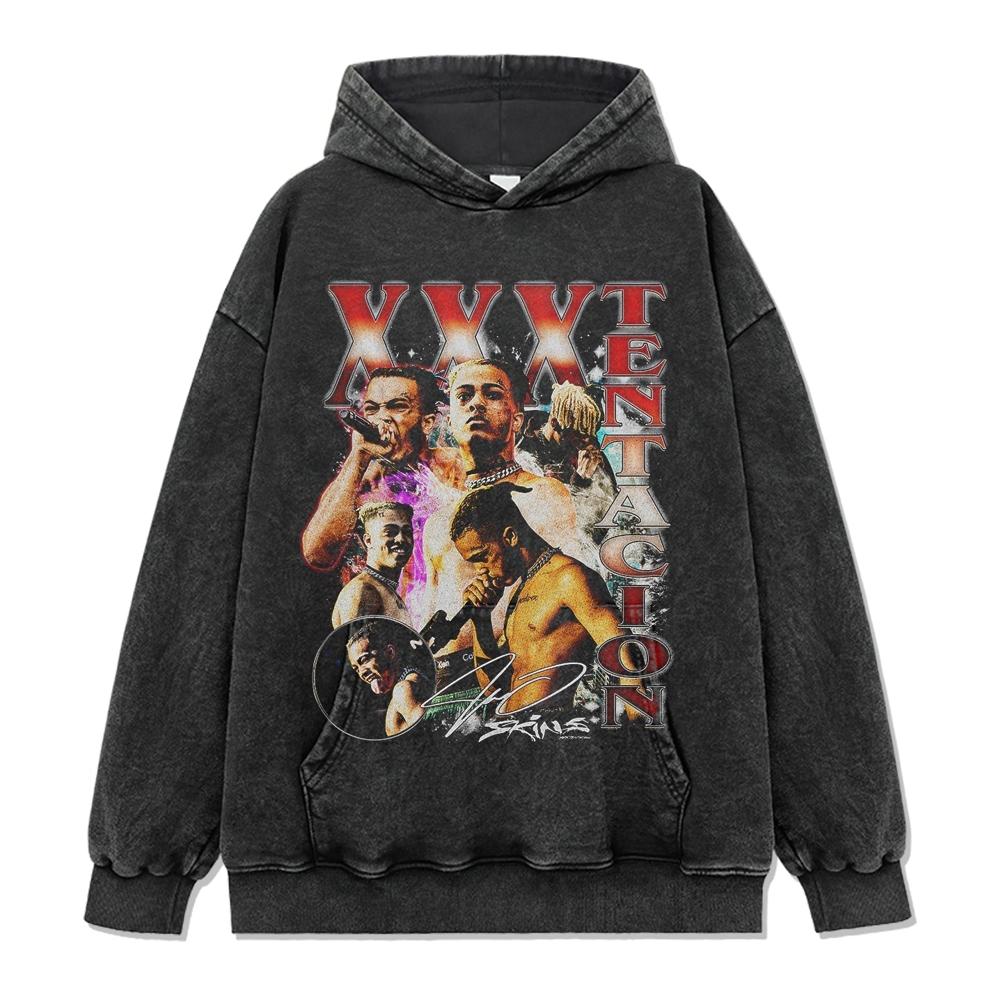 xxxtentacion signature HOODIE T-Shirts, Sweatshirt | CoreVibeTees.com (Image 2)
