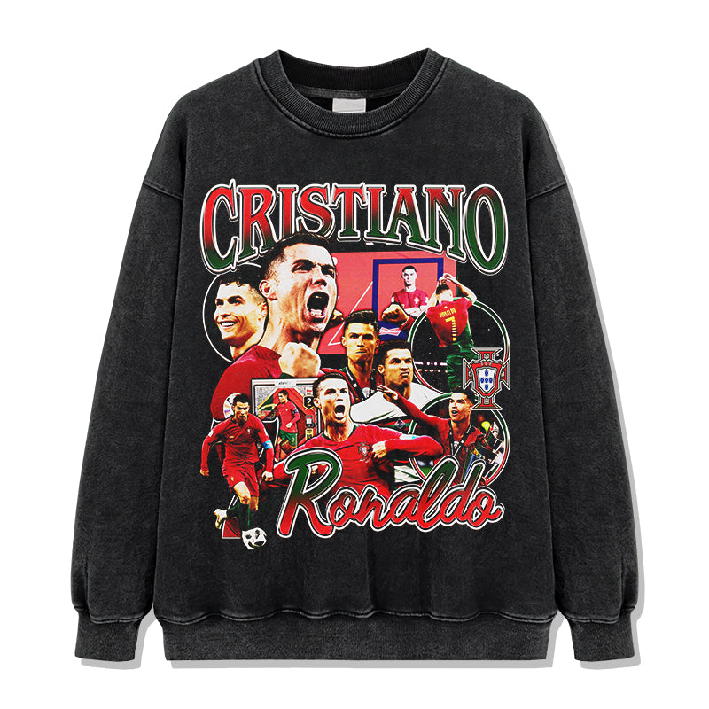 Cristiano Ronaldo Sweatshirt Style002 T-Shirts, Hoodie | CoreVibeTees.com (Image 2)