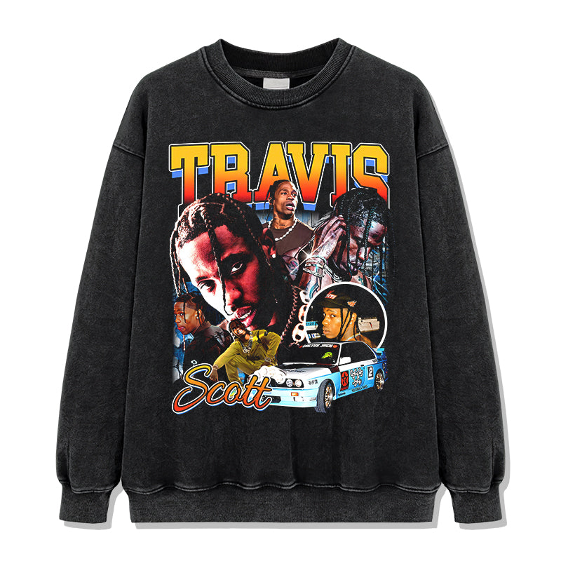 TRAVIS SCOTT Sweatshirt Style002 T-Shirts, Hoodie | CoreVibeTees.com (Image 2)