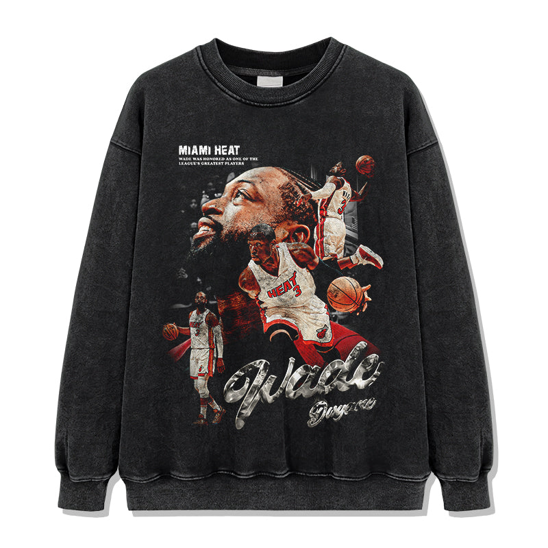 Dwyane Wade Sweatshirt NBA T-Shirts, Hoodie | CoreVibeTees.com (Image 2)
